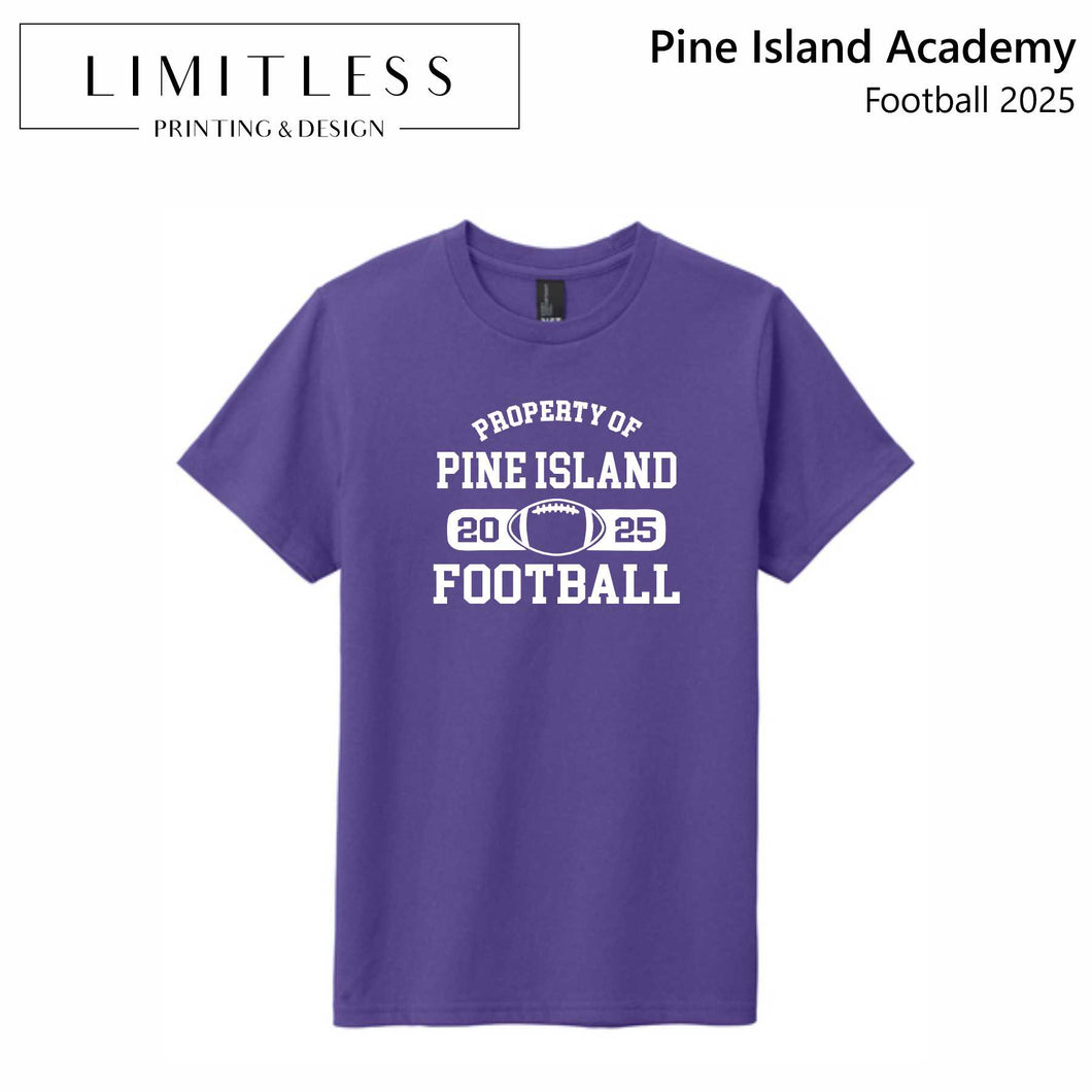 PRE-ORDER: Pine Island Football Cotton Tee