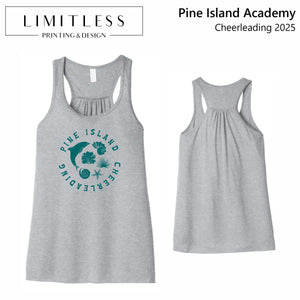 PRE-ORDER: Pine Island Cheerleading Racerback Tank