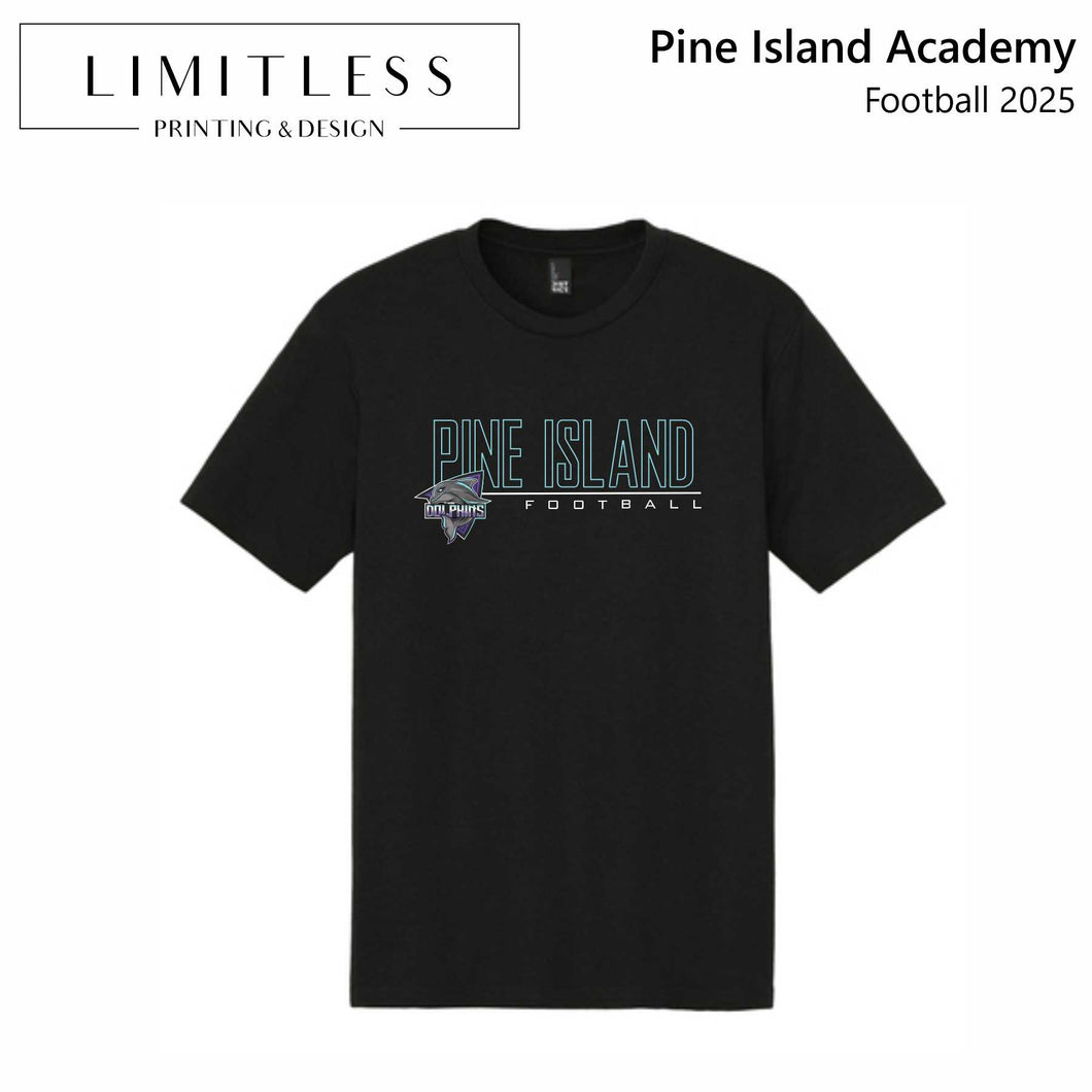 PRE-ORDER: Pine Island Football Tri Blend (Unisex Adult)