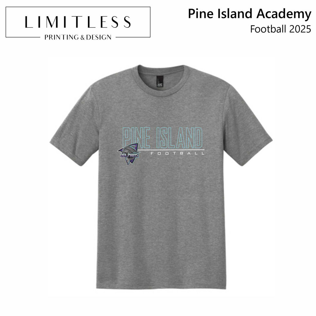 PRE-ORDER: Pine Island Football Tri Blend (Youth)