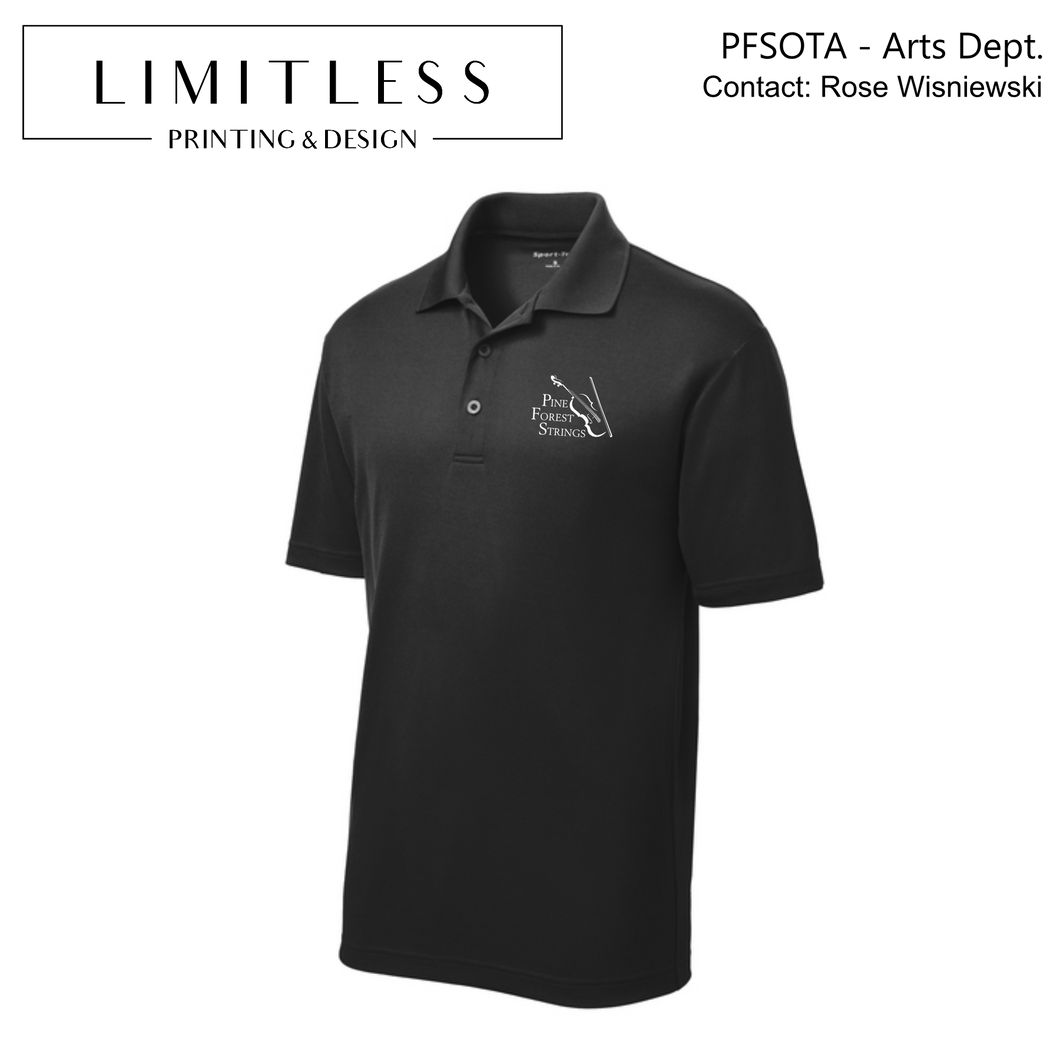 Pine Forest Strings Polo - Adult